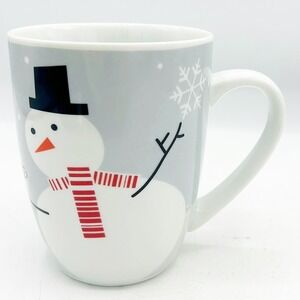 Rachael Ray Little Hoot and Snowman Mug Stoneware